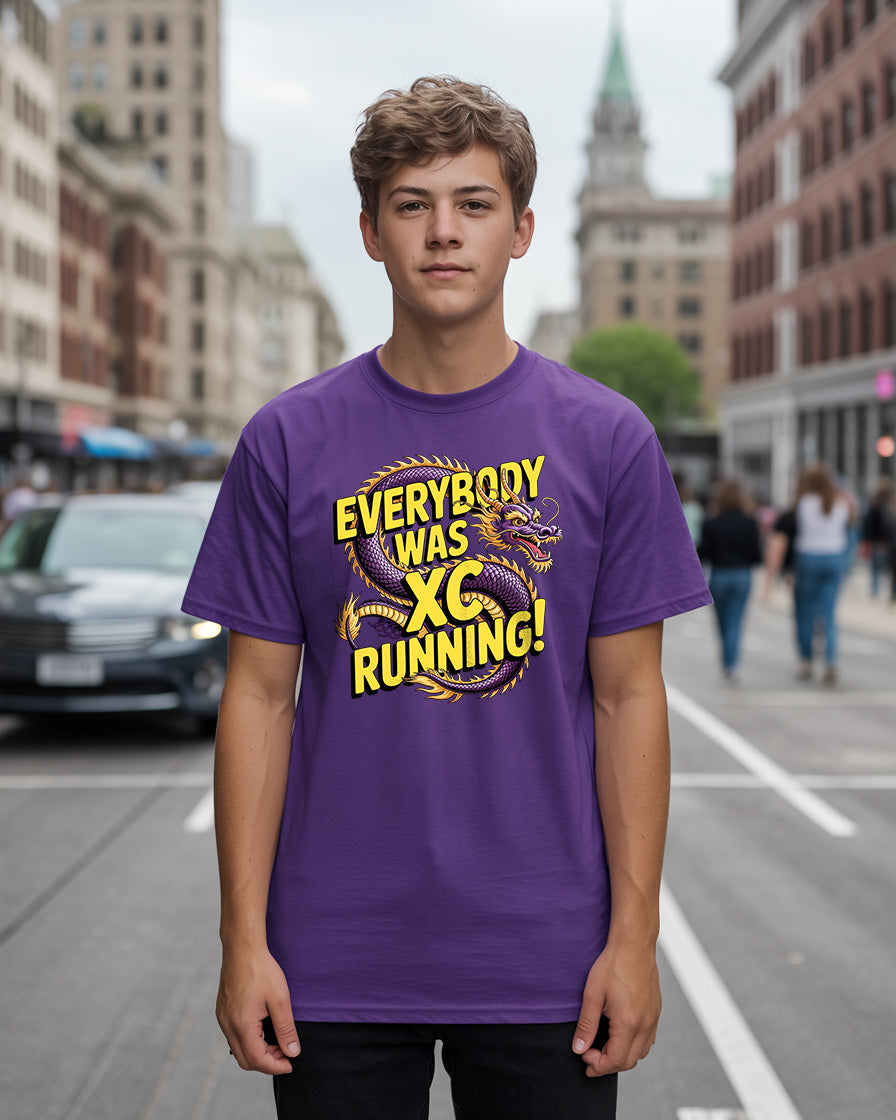 "Everybody was XC Running" Cross Country T-Shirt