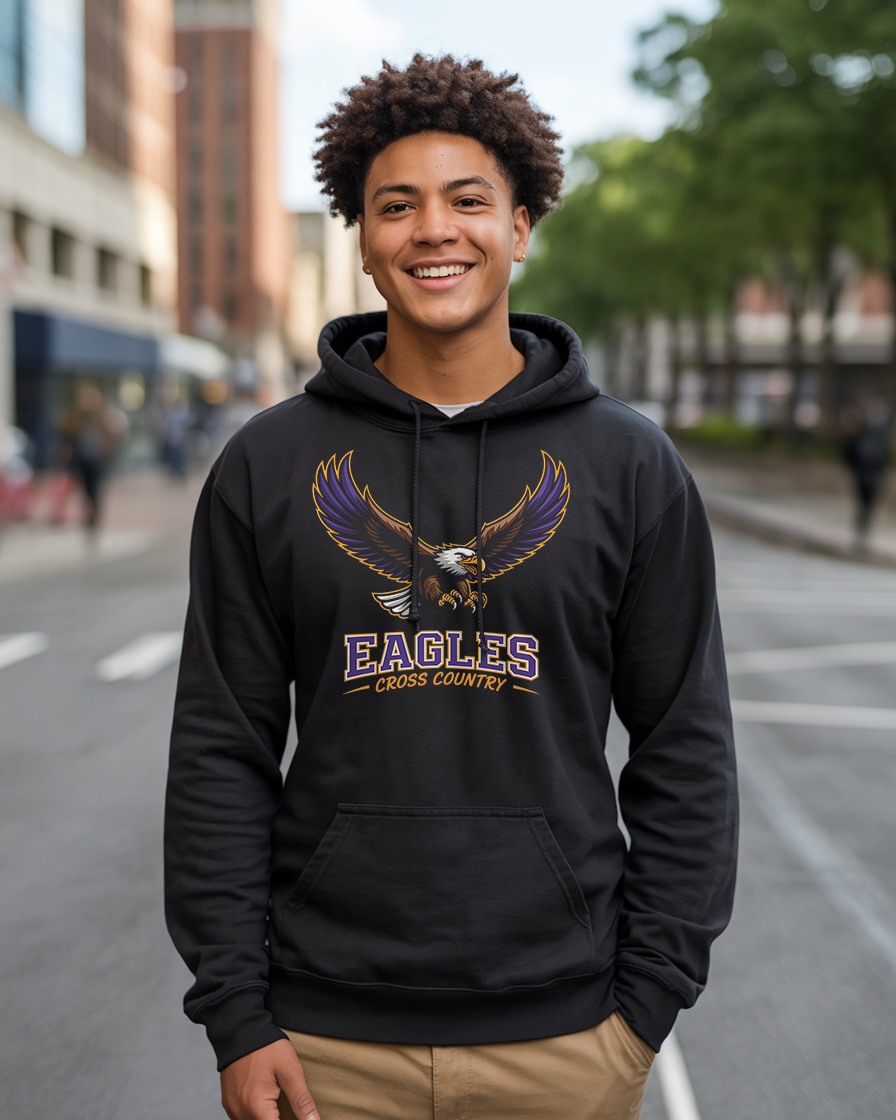 "PCA Eagles Cross Country" Spirit Hoodie