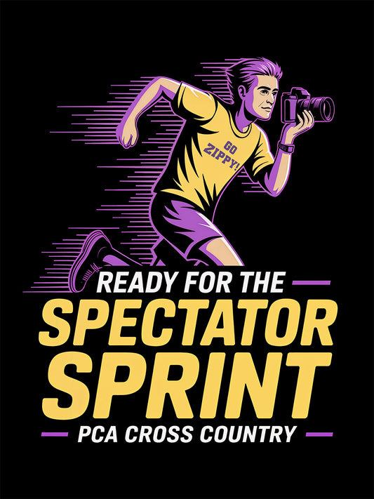 "Ready for the Spectator Sprint" Cross Country Fan T-Shirt