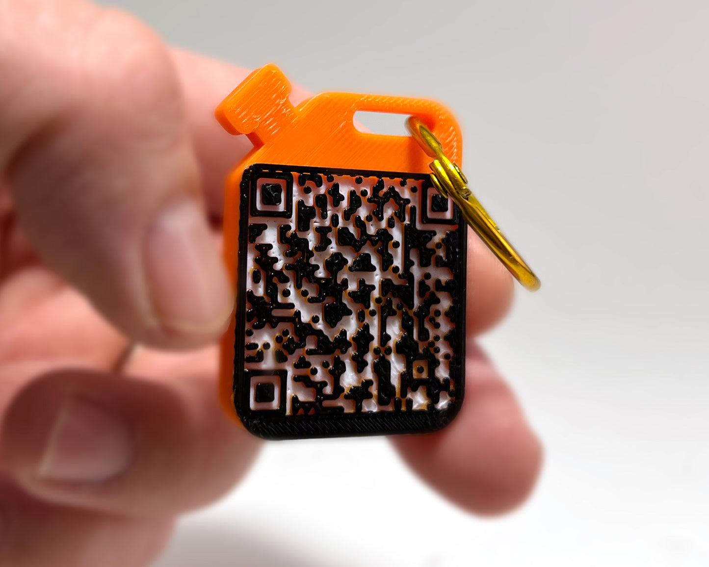 TWV Keychain Team World Vision Donor QR Code Support