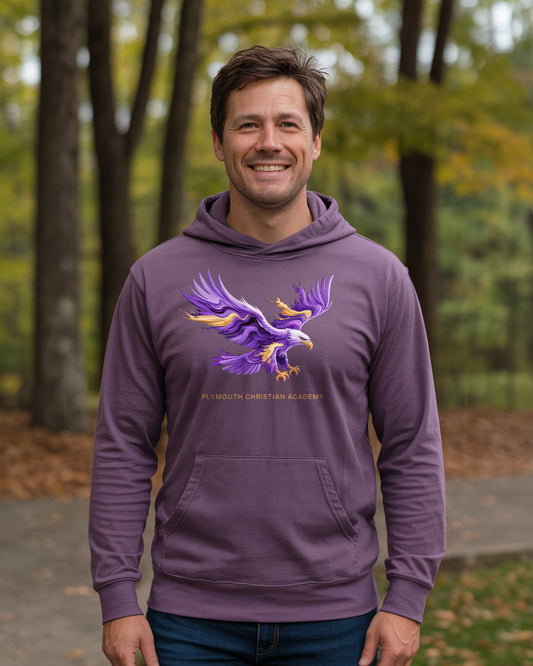 "Paint Swirl PCA Eagle" School Spirit Hoodie