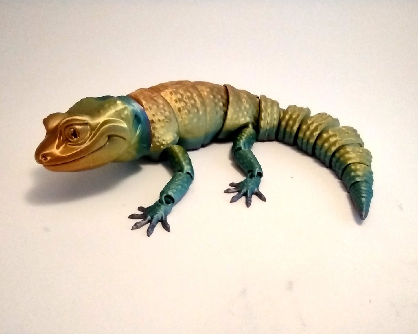 Leopard Gecko - Adorable Articulated 3D Printed Flexi Fidget Lizard