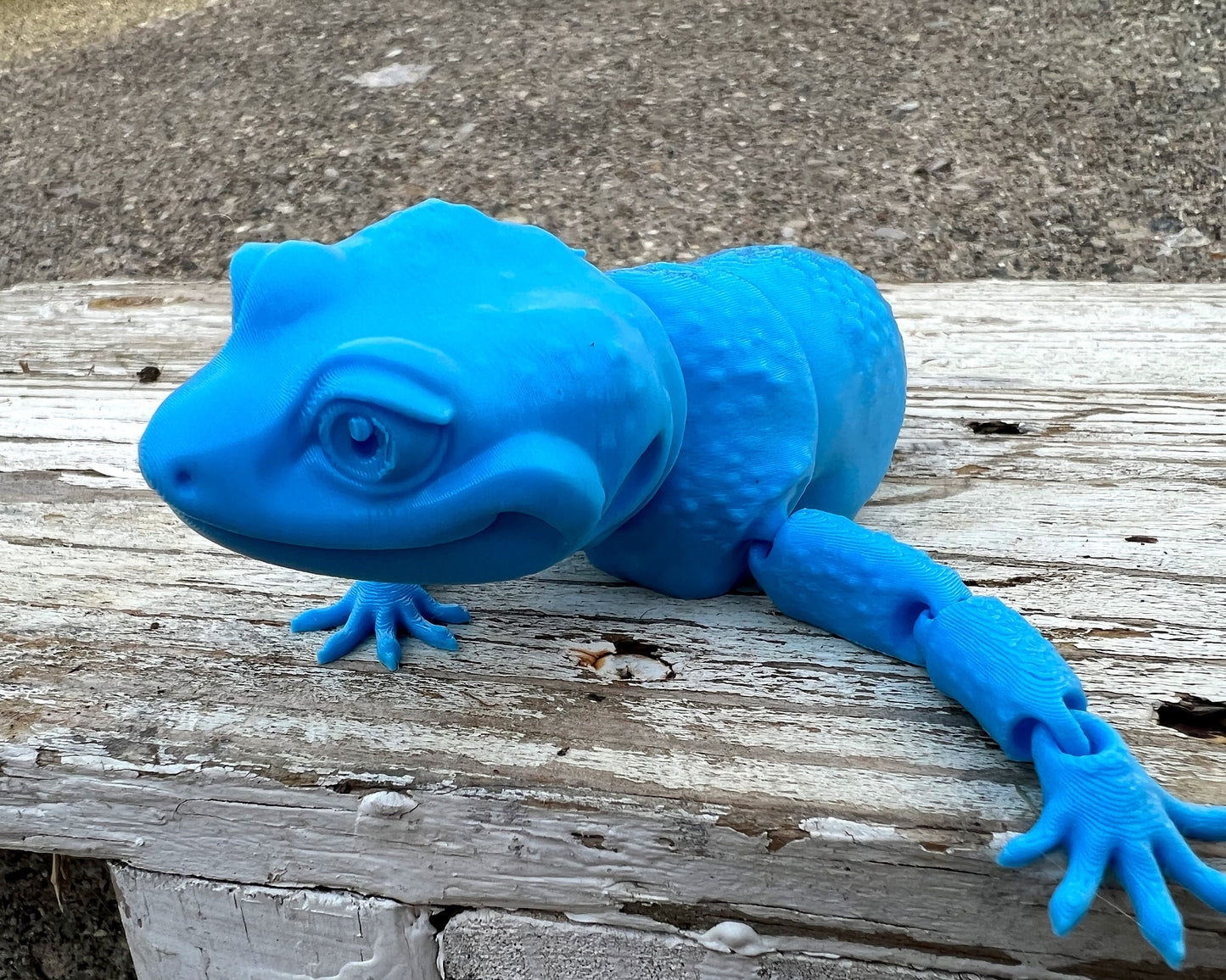 Leopard Gecko - Adorable Articulated 3D Printed Flexi Fidget Lizard