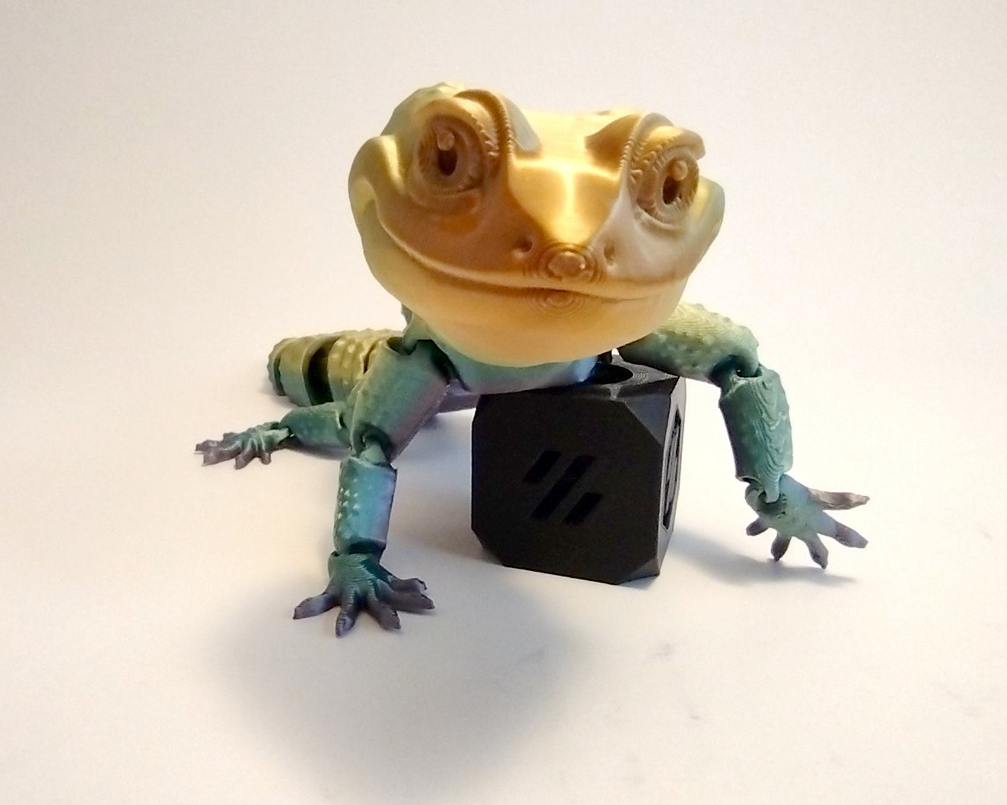 Leopard Gecko - Adorable Articulated 3D Printed Flexi Fidget Lizard