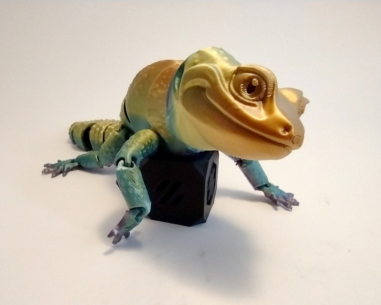 Leopard Gecko - Adorable Articulated 3D Printed Flexi Fidget Lizard