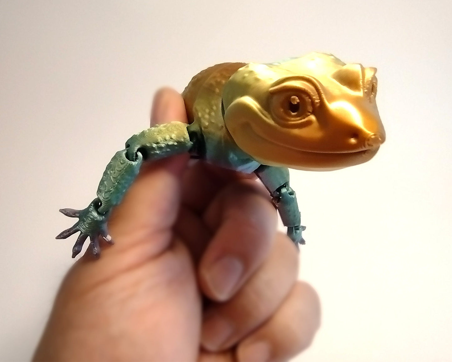 Leopard Gecko - Adorable Articulated 3D Printed Flexi Fidget Lizard