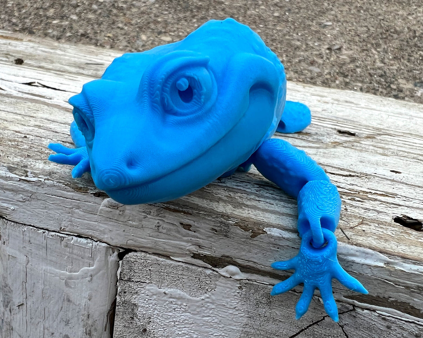 Leopard Gecko - Adorable Articulated 3D Printed Flexi Fidget Lizard