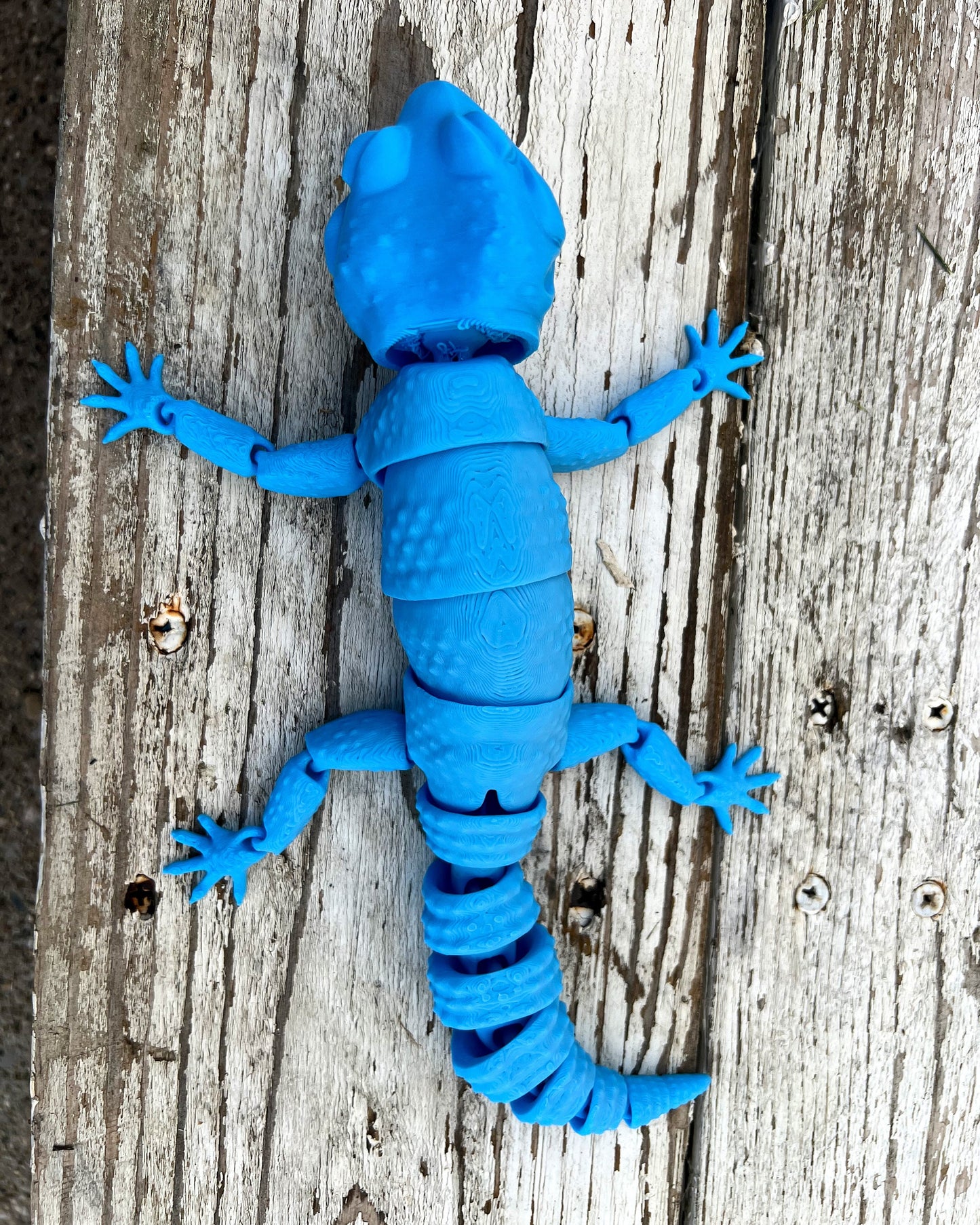 Leopard Gecko - Adorable Articulated 3D Printed Flexi Fidget Lizard