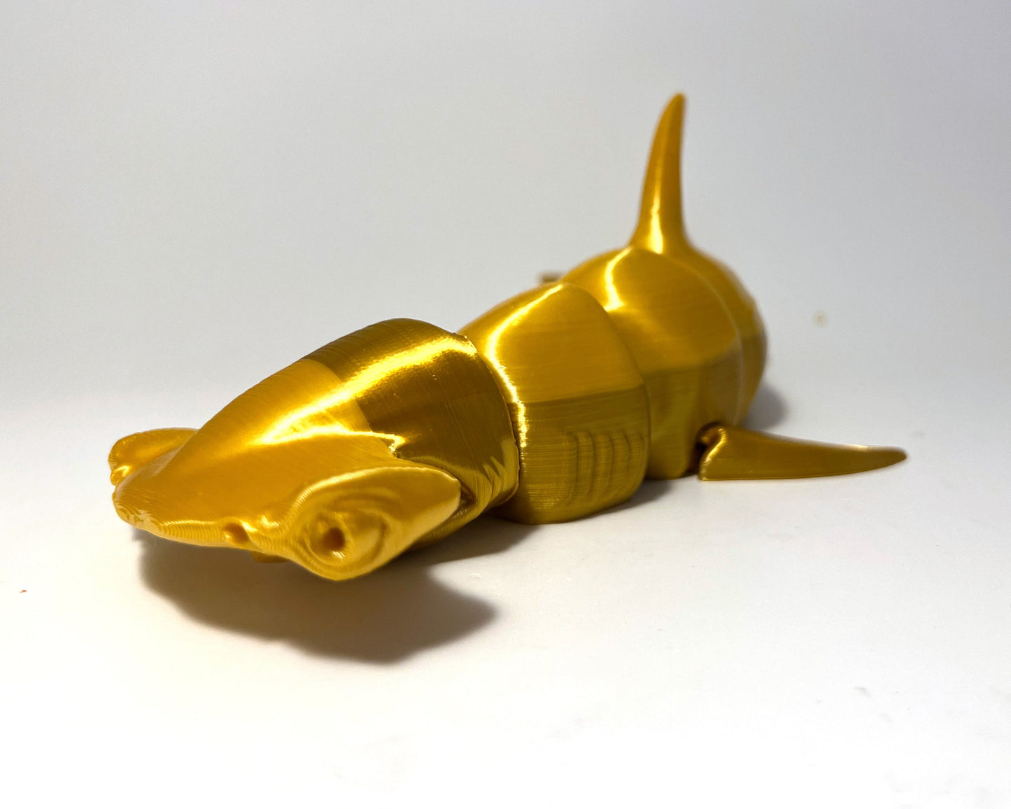 Flexi Hammerhead Shark - Articulated 3D Printed Flexi Fidget Creature