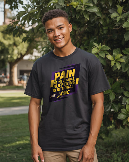 "Pain is Inevitable" Cross Country T-Shirt