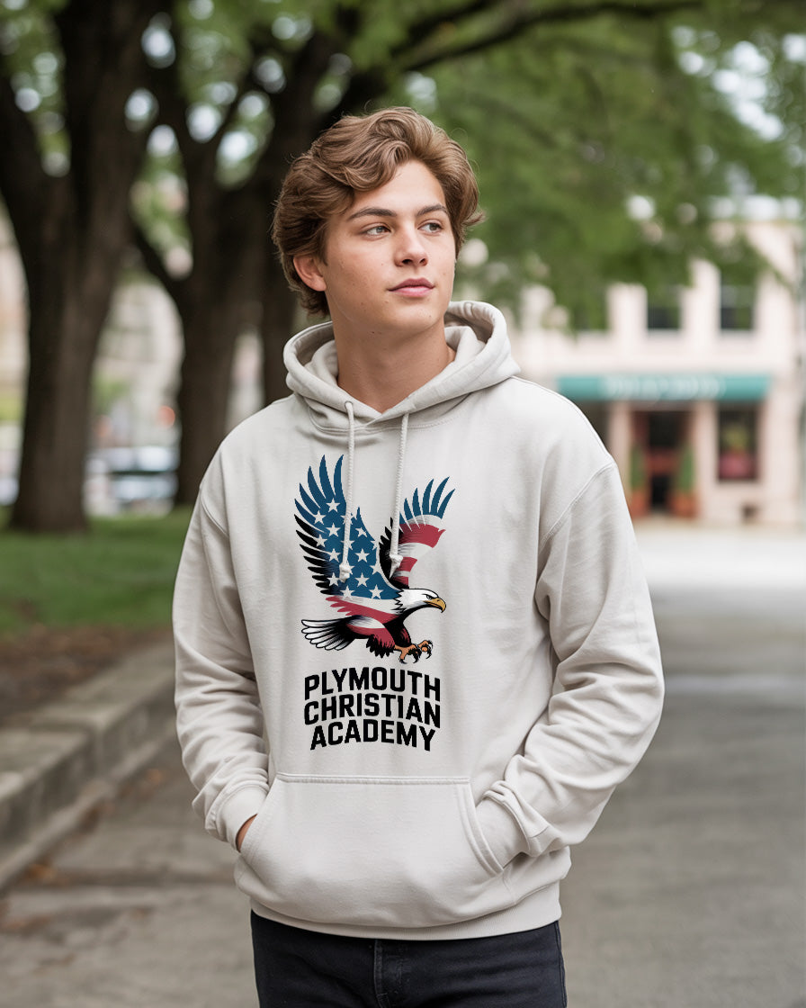 "American PCA Eagle" High School Spirit Hoodie