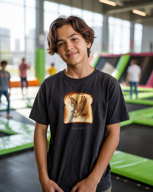 "Bread of Life" Eagle Tee - High School Christian Apparel