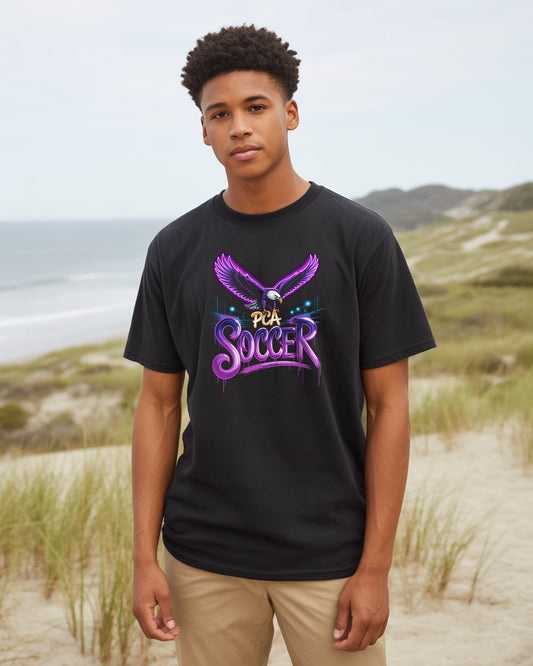 "PCA Eagle Drip" Soccer T-Shirt