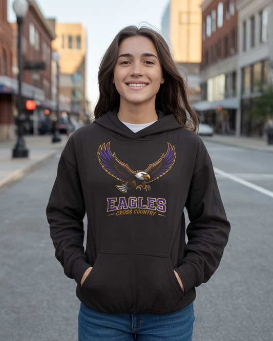 "PCA Eagles Cross Country" Spirit Hoodie