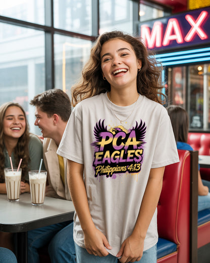 PCA Eagles Philippians 4:13 T-Shirt - Urban Faith & Spirit