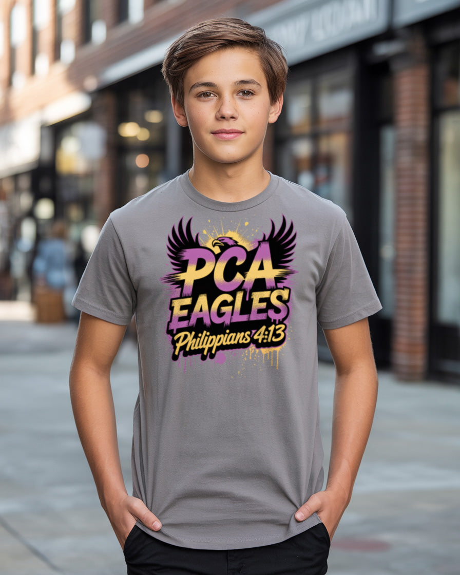 PCA Eagles Philippians 4:13 T-Shirt - Urban Faith & Spirit