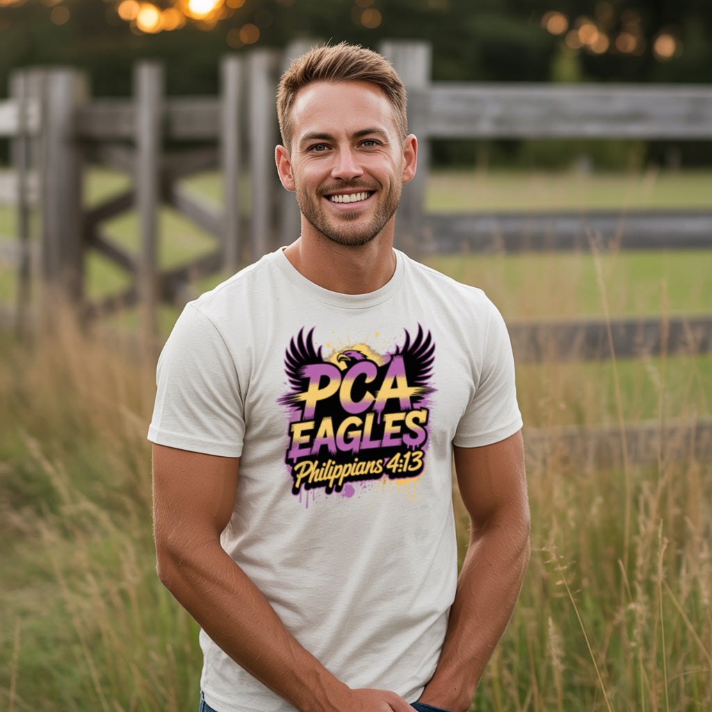 PCA Eagles Philippians 4:13 T-Shirt - Urban Faith & Spirit
