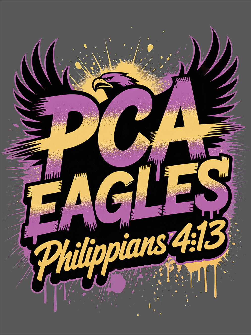 PCA Eagles Philippians 4:13 T-Shirt - Urban Faith & Spirit