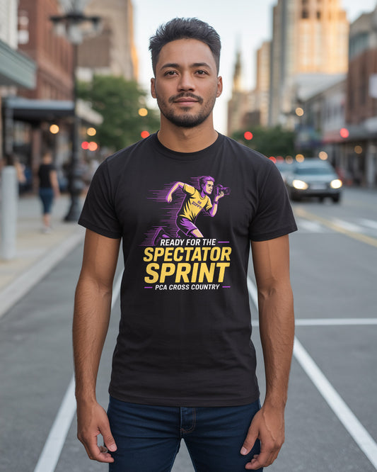 "Ready for the Spectator Sprint" Cross Country Fan T-Shirt