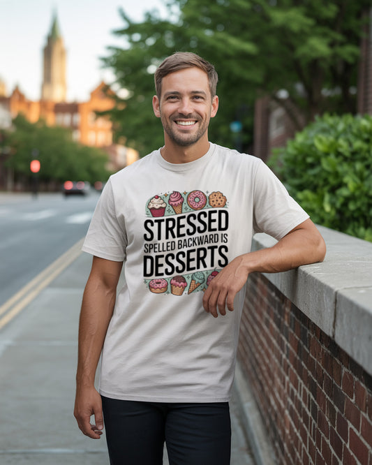"Stressed is Desserts" T-Shirt