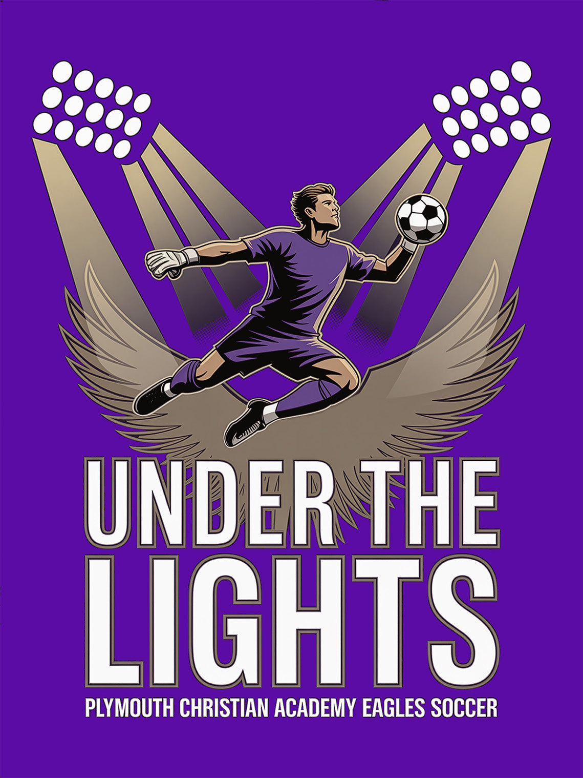 Under the Lights 2025 PCA Eagles Shirt