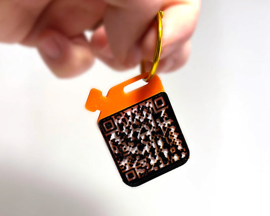 TWV Keychain Team World Vision Donor QR Code Support